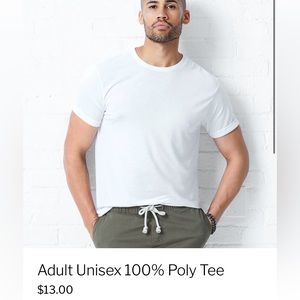 Unisex Sublimation Shirts